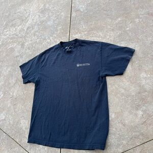 Beretta Men's Dark Blue Short Sleeve Tee